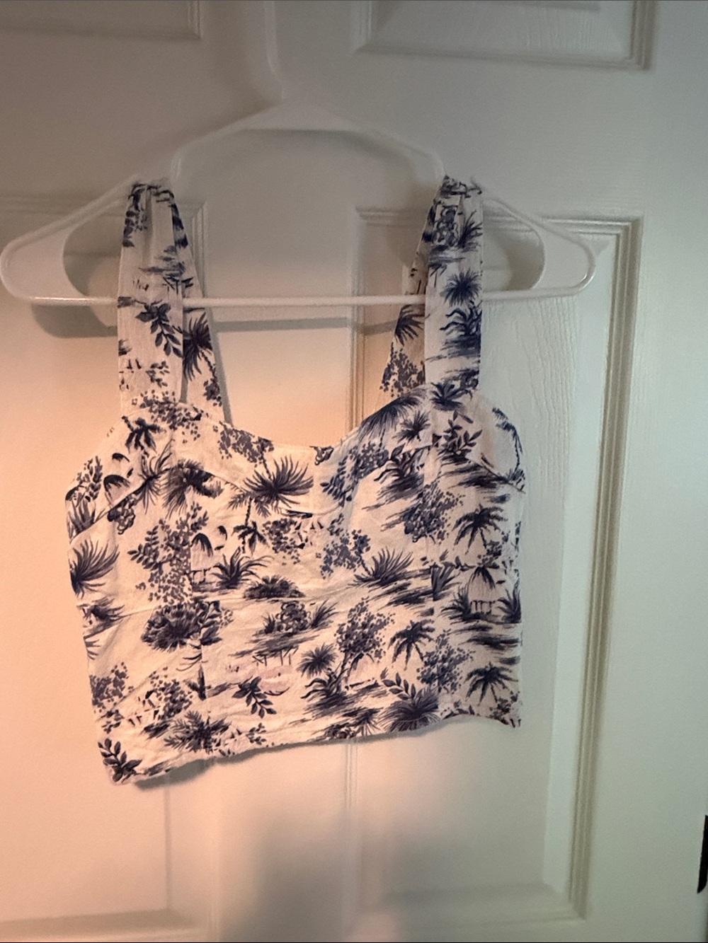 Abercrombie linen tank